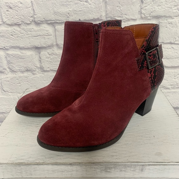 Vionic | Shoes | Vionic Naomi Womens Suede Snakeprint Waterresistant Boots | Poshmark